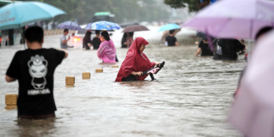 Fuertes lluvias en norte de China dejan 5 muertos y m�s de 50.000 evacuados