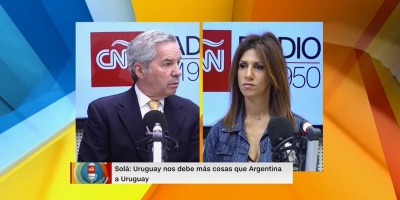 Sol�: "Uruguay nos debe m�s cosas de las que les debemos nosotros"
