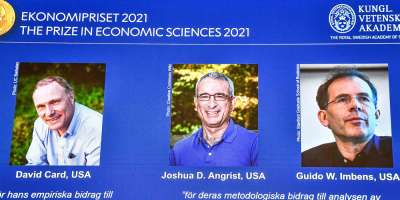 Nobel de Econom�a a Card, Angrist e Imbens por an�lisis del mercado laboral