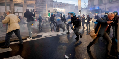 Alerta por temor a nuevas manifestaciones violentas en Italia