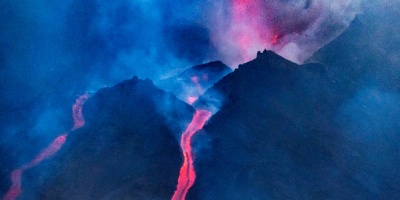 Volc�n: la lava fluye lentamente mientras sigue actividad s�smica en La Palma