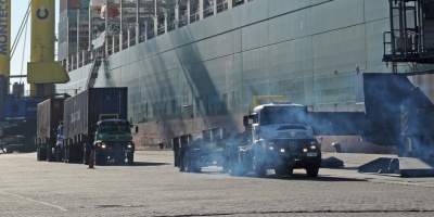 Paro de 24 horas afect� este mi�rcoles la actividad en el puerto de Montevideo