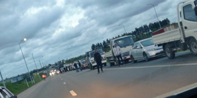 Una manifestaci�n de camioneros afect� el tr�nsito en la zona de ingreso a la UAM