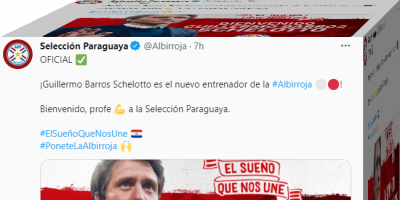 Guillermo Barros Schelotto sucede a Berizzo como seleccionador de Paraguay