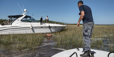 Tres embarcaciones debieron ser asistidas en el r�o de la Plata ante fuertes vientos