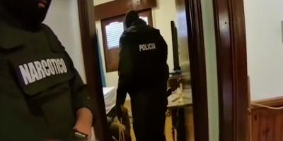 Dos formalizados en Soriano tras incautacin de drogas, una granada, armas y municiones