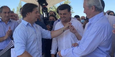Lacalle Pou en inauguracin de obras