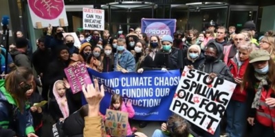 Las organizaciones juveniles protestan en Glasgow