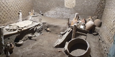 Pompeya descubre la habitacin de una familia de esclavos bien conservada