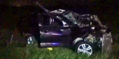 Falleci� un hombre de 63 a�os al despistar su veh�culo y volcar en Ruta 5