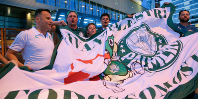 Brasileos comenzaron a llegar al pas para final de la Libertadores