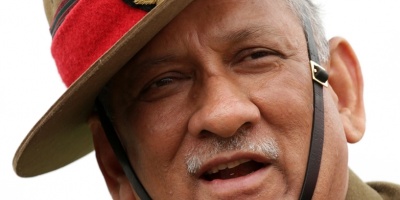 Se estrella un helicptero en la India con el jefe del Estado Mayor a bordo