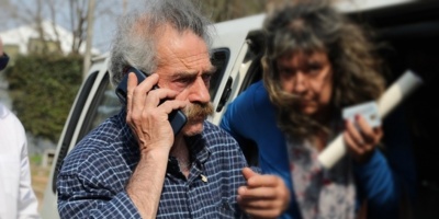 Movilizaci�n contra proyecto de ley Cabildo Abierto sobre la prisi�n domiciliaria para personas mayores de 65 a�os