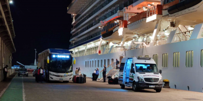 Caso de Covid-19 en crucero oblig a desembarcar 30 pasajeros en el Puerto de Montevideo