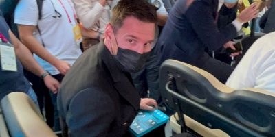 Messi en la Expo Dubai