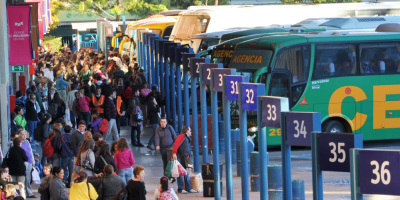 El transporte interdepartamental est realizando un paro de 24 horas este viernes