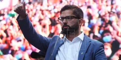 Gabriel Boric fue electo como presidente de Chile