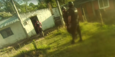 As fue el operativo para detener al sptimo recluso fugado de Santa do Livramento