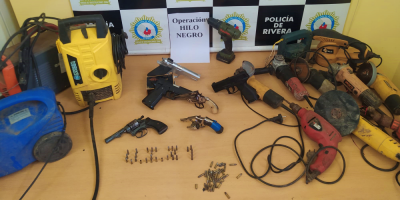 Catorce detenidos en Rivera por robo de cables que luego vendan en Brasil
