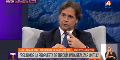 Lacalle Pou anunci que Uruguay trabaja en un TLC con Turqua