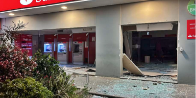 Explotaron nuevamente cajero automtico de Ciudad de la Costa