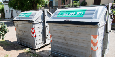 Durante fin de a�o y a�o nuevo se han vaciado el 98,6% de los contenedores de Montevideo