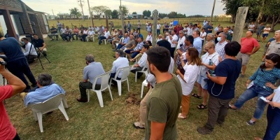 Apoyo para productores afectados en incendios 