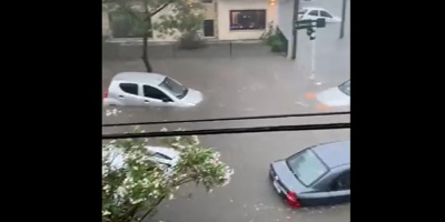 Piripolis: 18 intervenciones de Bomberos por inundaciones