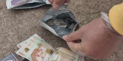 Detenido con 70 dosis de coca�na y 8.293 pesos