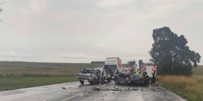 Dos fallecidos en accidente ocurrido en ruta 3