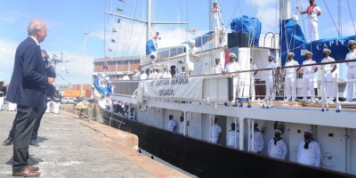 El buque escuela Capit�n Miranda regresa al mar tras dos a�os de inactividad