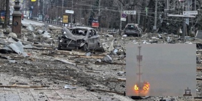 Rusia asegur� que atacar� infraestructuras de los servicios de seguridad ucranianos en Kiev y derrib� torre de TV