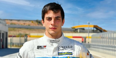 Santiago Urrutia presentado oficialmente por el Cyan Racing Lynk & Co