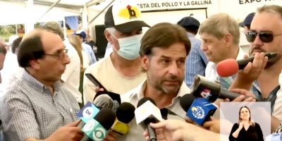 �Si se deroga la ley, habl� el soberano... y ya est�, dijo Lacalle al indicar que ese d�a, la mayor�a votar� �a favor o en contra del gobierno�.