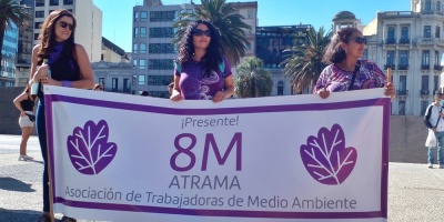 Marcha en Montevideo por el D�a Internacional de la Mujer