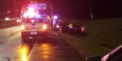 Despiste en Ruta Interbalnearia kil�metro 86 en Maldonado