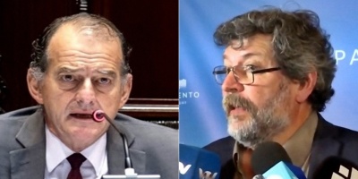 El senador Guido Manini R�os llam� "padre de la mentira" al director del Instituto Nacional de Colonizaci�n, Andr�s Berterreche