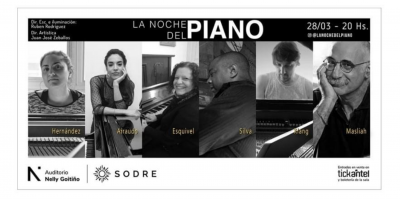 Llega al Auditorio Nelly Goiti�o, �La noche del piano�
