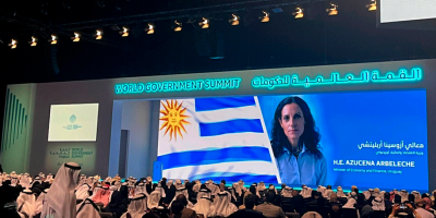 Azucena Arbeleche premiada como la mejor Ministra de Estado por WGSO