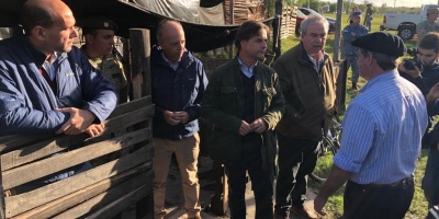 El presidente Luis Lacalle Pou visit� el departamento de Soriano