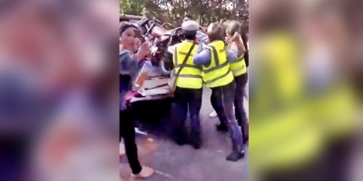 Justicia de San Jos� proces� con prisi�n a las personas que agredieron a inspectoras 