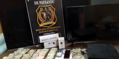 Desarticulan banda que venda drogas en Paysand
