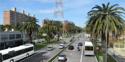Avanzan las obras en Bulevar Artigas y hay nuevos desvos
