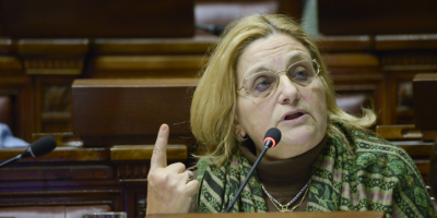 Senadora del Partido Nacional Graciela Bianchi dijo que fue una vergenza el acto del PIT CNT