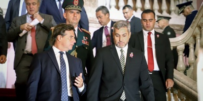 Lacalle Pou se reuni con Abdo Bentez 