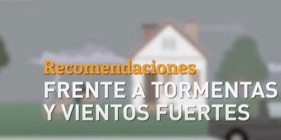 El Sinae realiza una serie de recomendaciones a tener en cuenta ante el pronstico de un cicln extra tropical 
