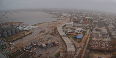 Está cerrado el puerto de Montevideo y los del este del país por los fuertes vientos