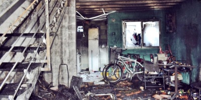 Investigan si fue intencional el incendio de Parque Guaran, donde murieron una mujer y sus hijos pequeos