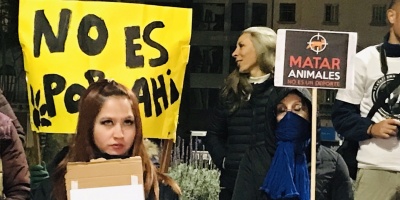 Animalistas protestaron contra decreto que habilita caza nocturna