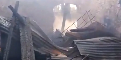 Incendio en dep�sito de carpinter�a 